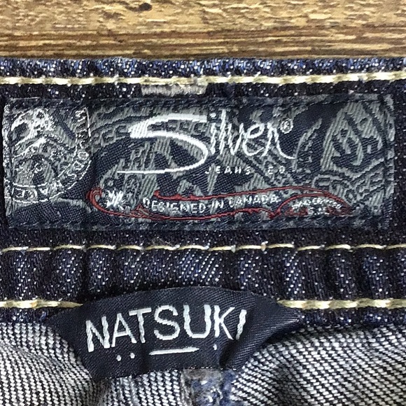 Silver Natsuki Blue  Jeans Waist 28” - Picture 4 of 5